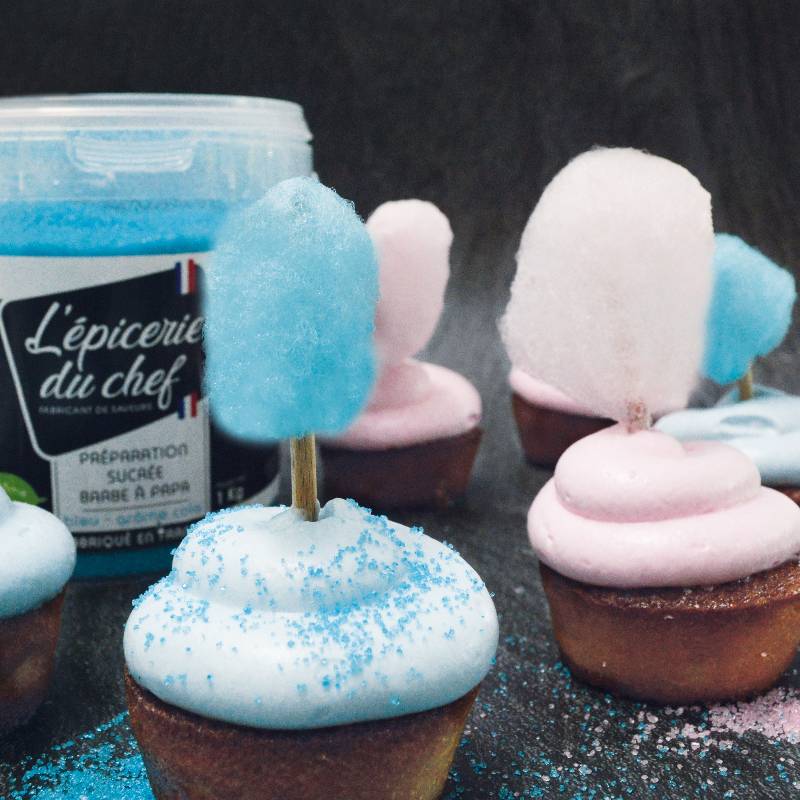 Zuckerwattezucker Vanille Pink 1 kg