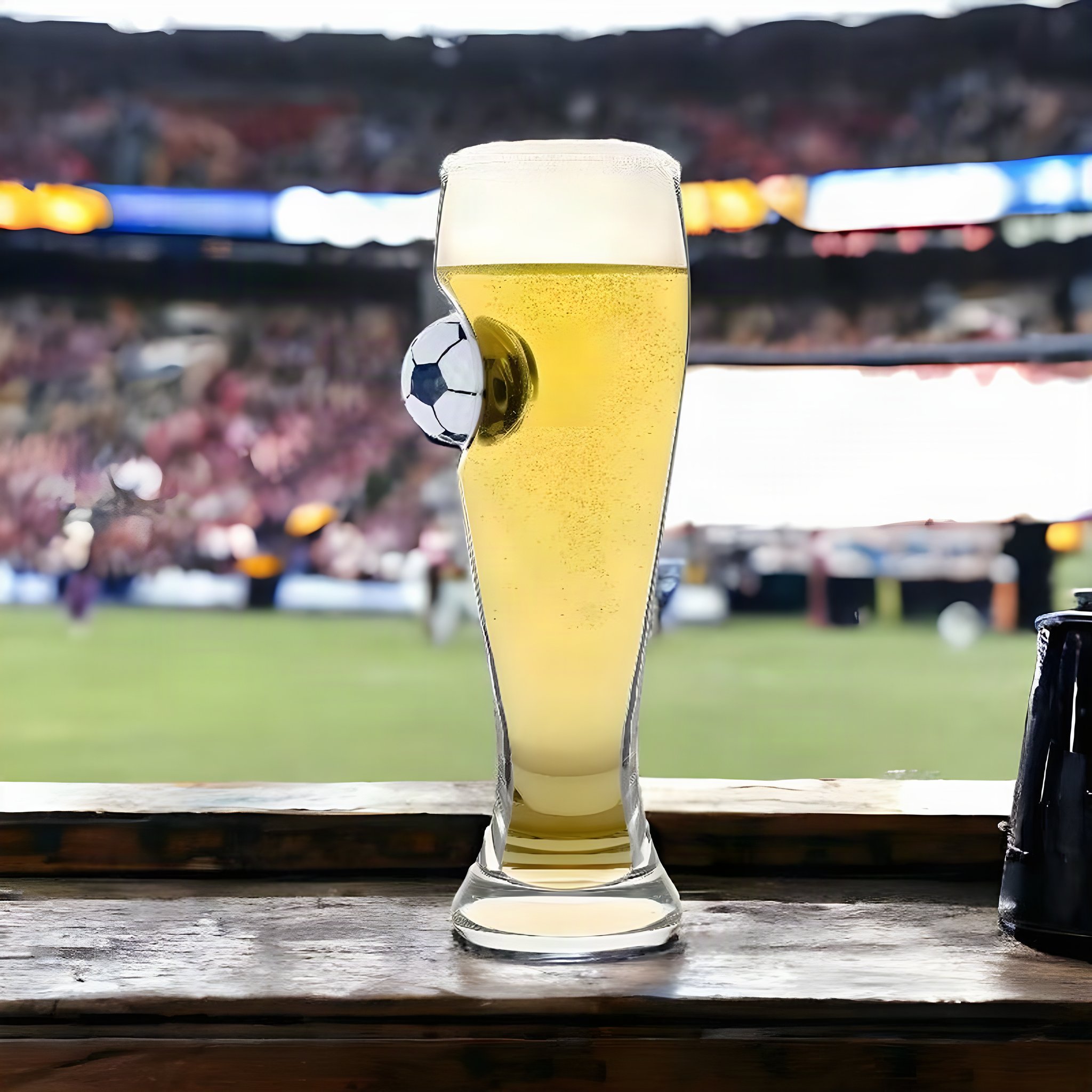 Fussball Bierglas