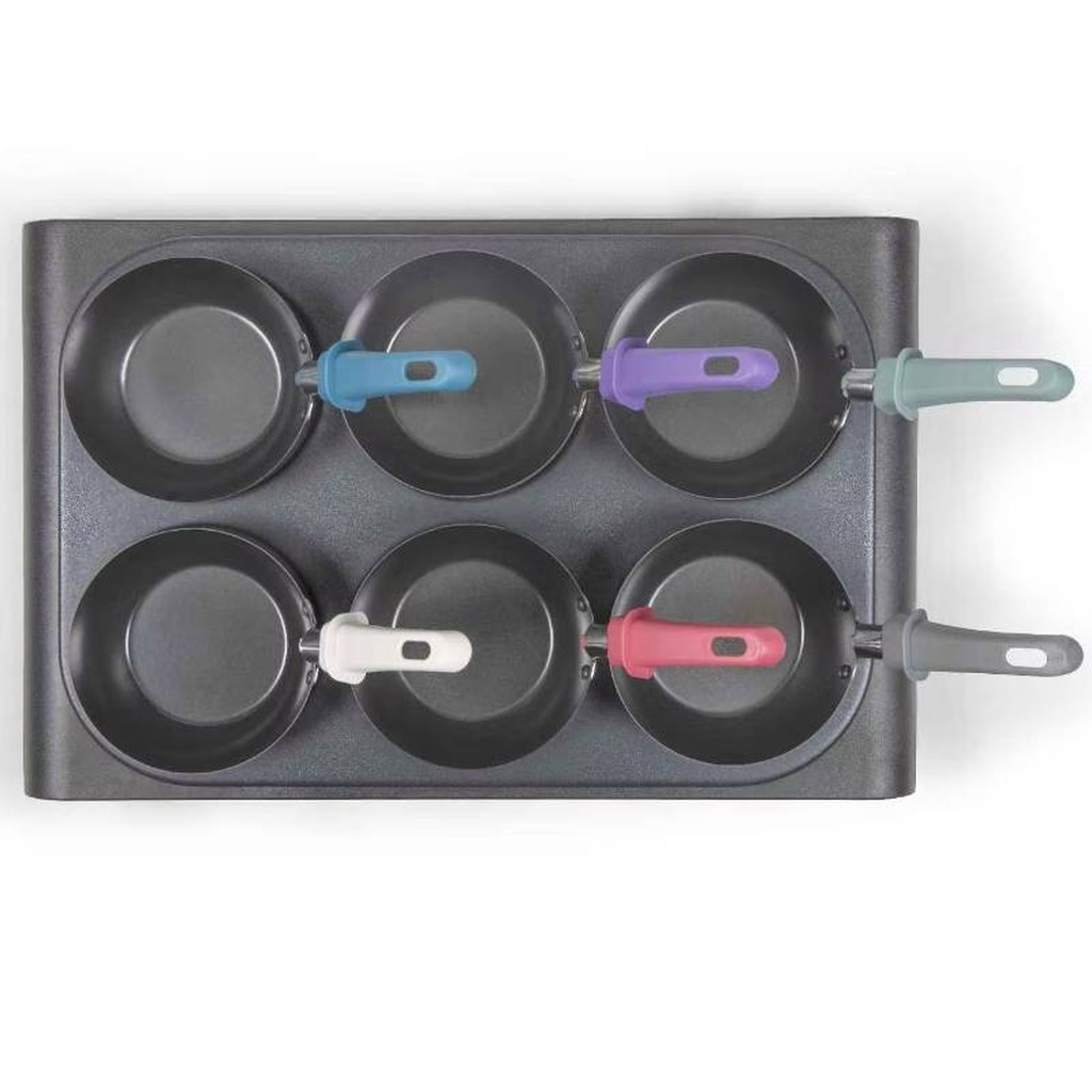 Mini-Wok, Crêpe-Eisen und Grill