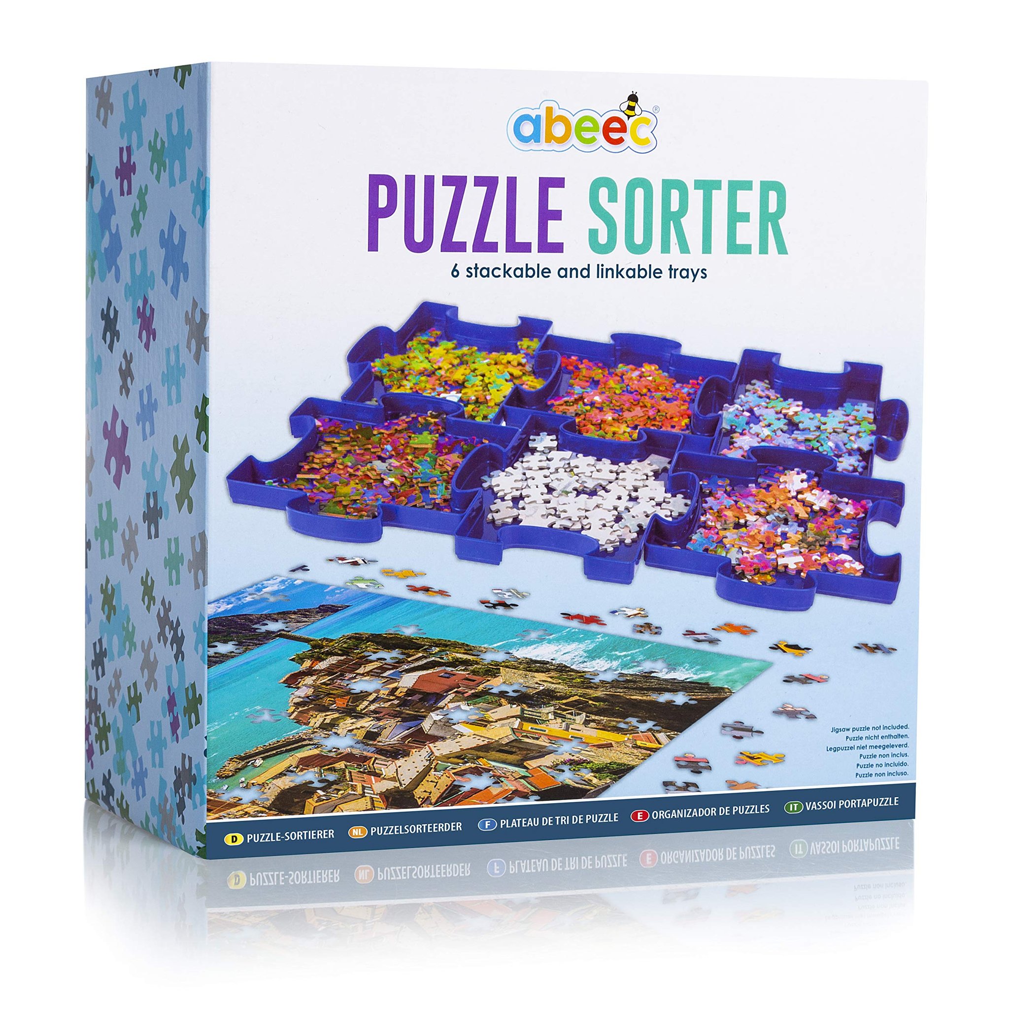 Puzzle-Sortierschalen 6er-Set (Bild 2)