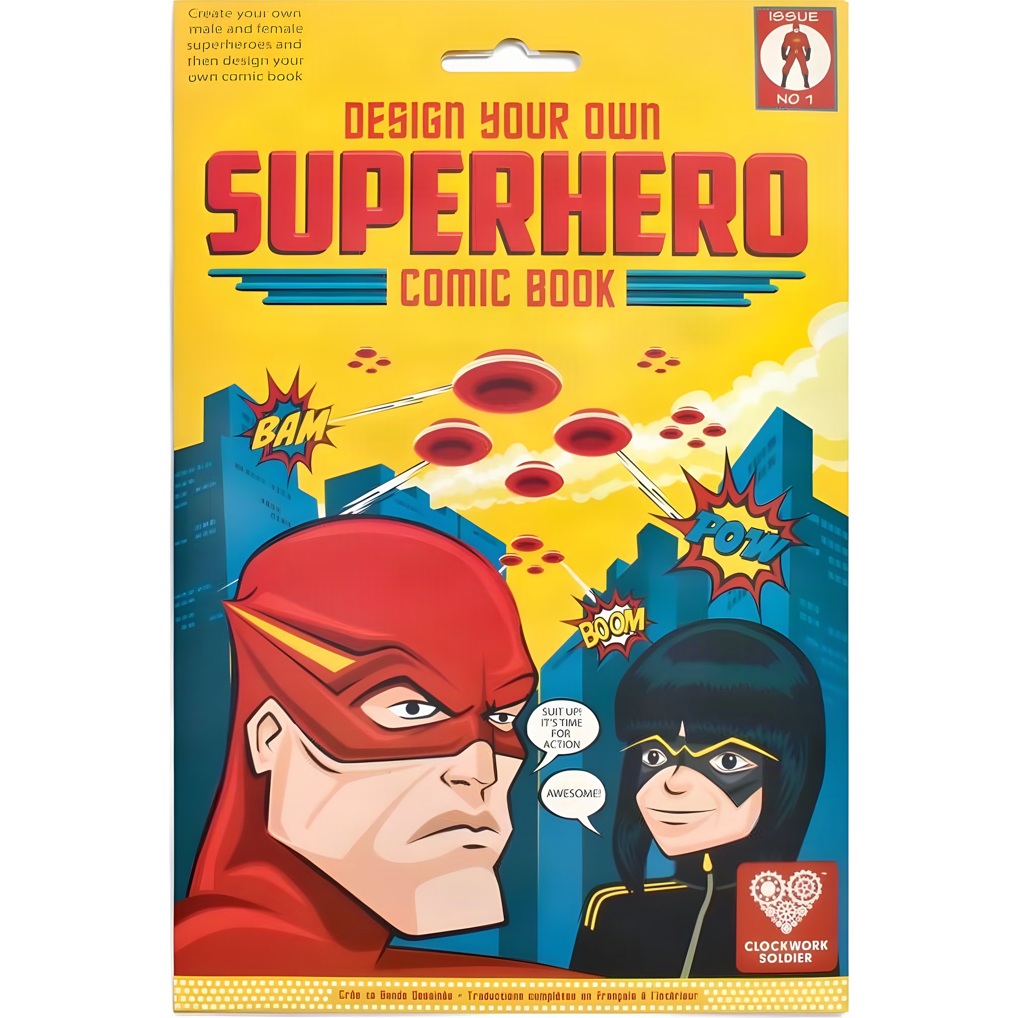 Design Your Own Superhero Comic Book