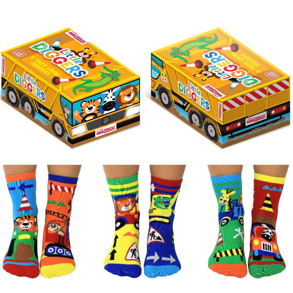 Little Diggers Socken Geschenkset für Kinder