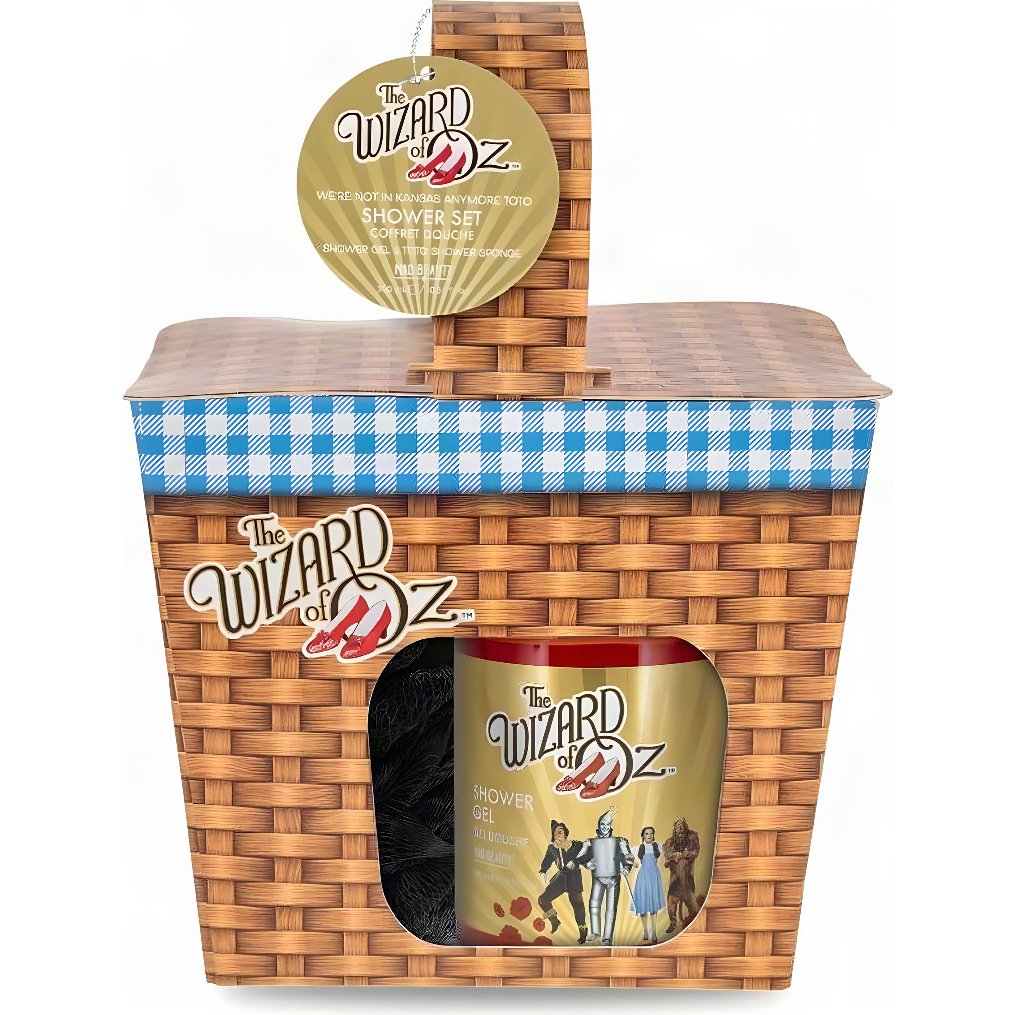 Mad Beauty Warner Wizard of Oz Korb-Duschset