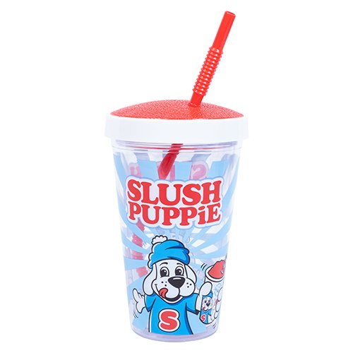Slush Puppie Becher und Trinkhalm Set von Fizz