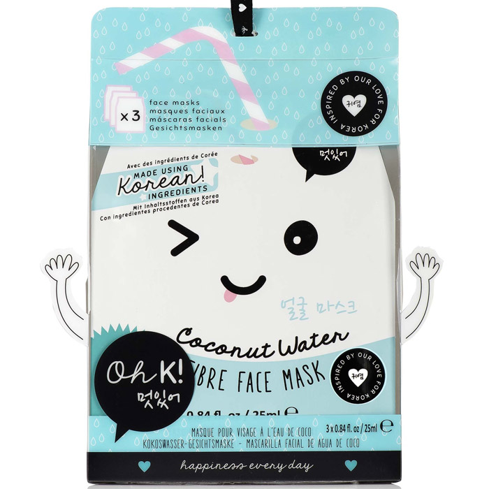 Maschera Viso Acqua di Cocco