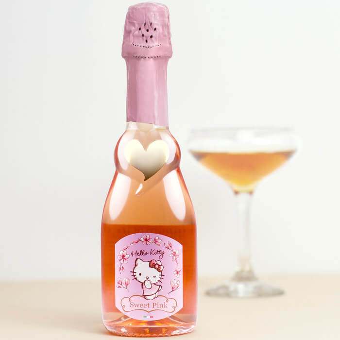 Vin Rosé Pétillant Hello Kitty