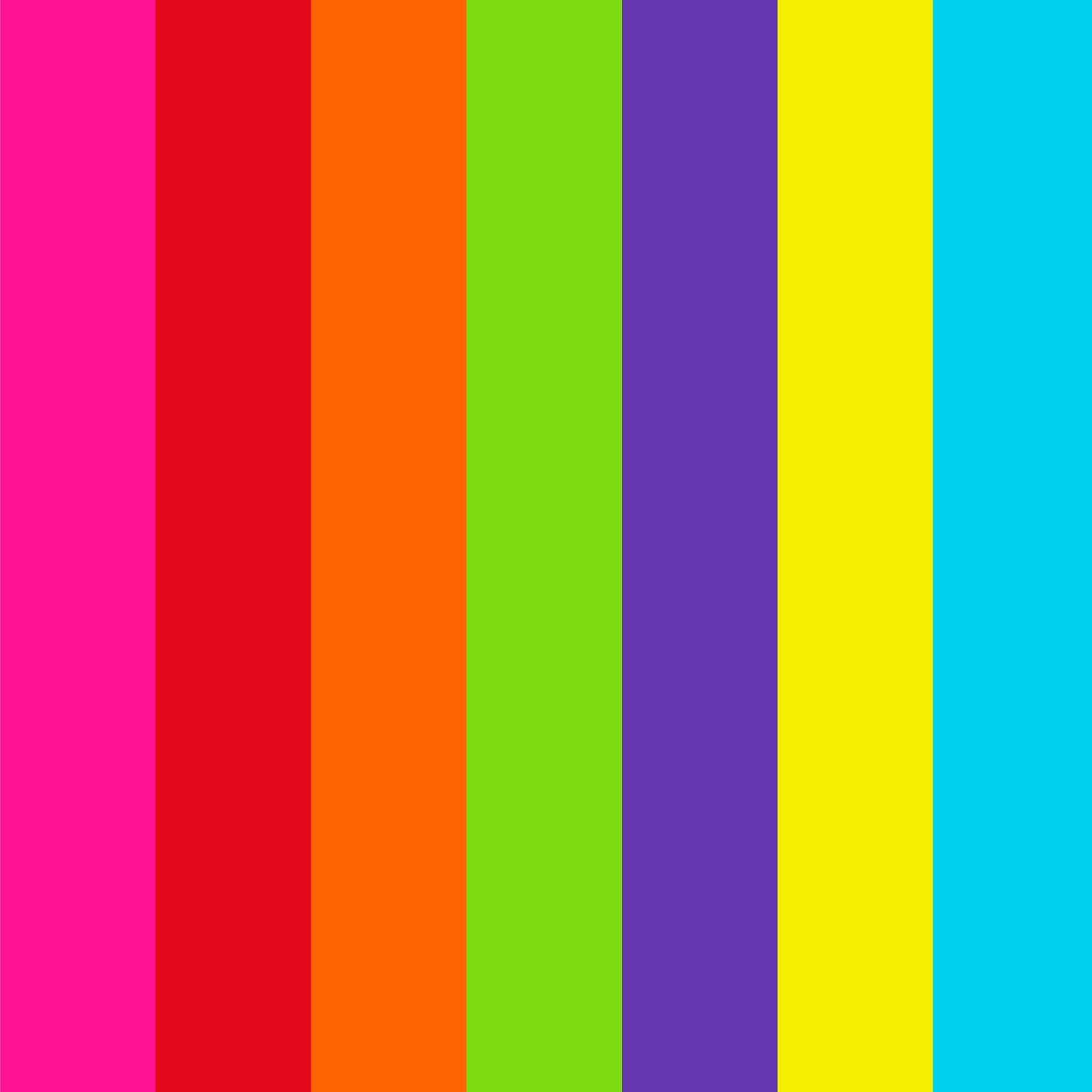 Farbpalette der 7 Sprühfarben