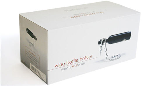 Weinflaschen Halter Kette Illusion Schwebende Flasche