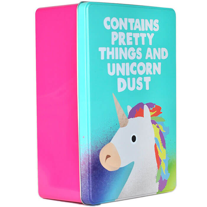 Boîte en Métal Licorne