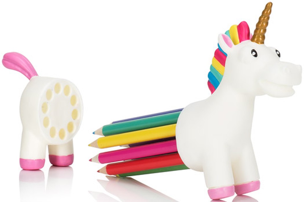 Crayons de Couleurs et Pot Licorne