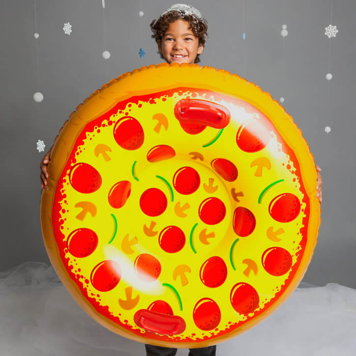 Gommone da Snow Tubing Pizza