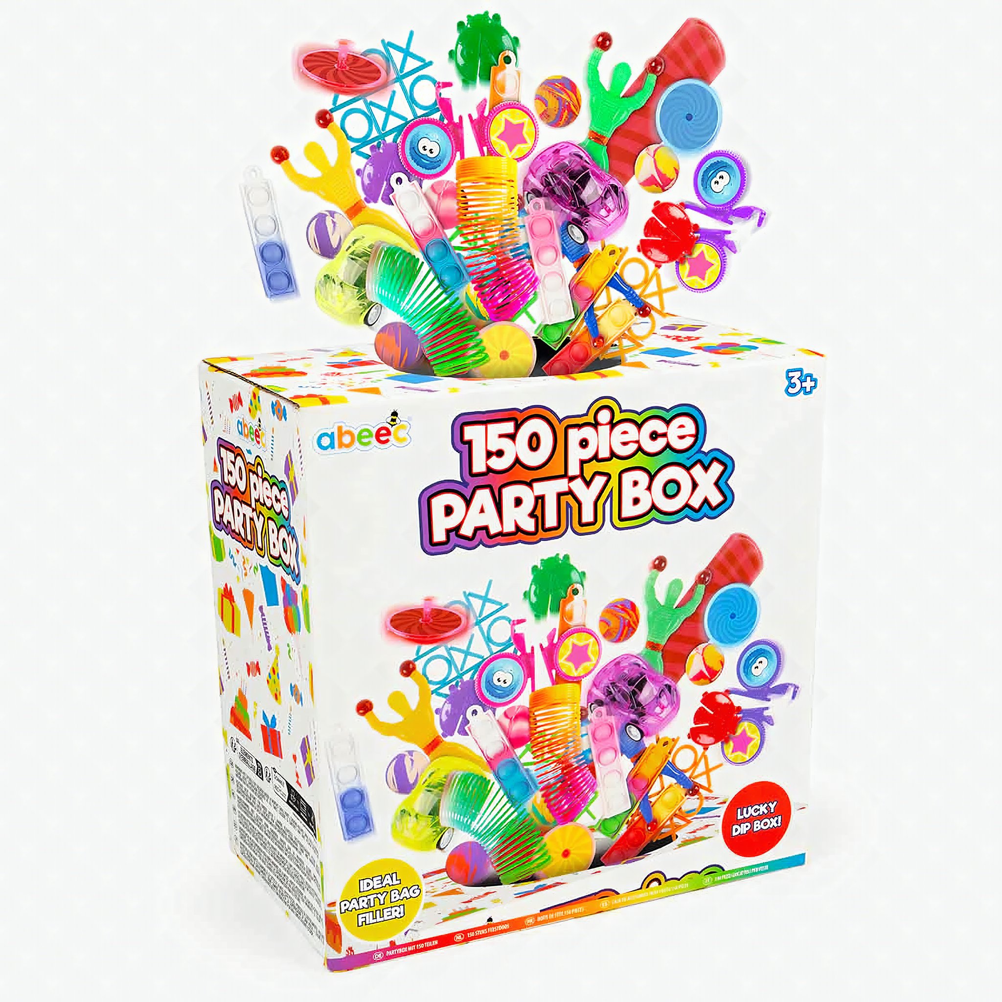 Partybox 150 Teile Mitgebsel-Set