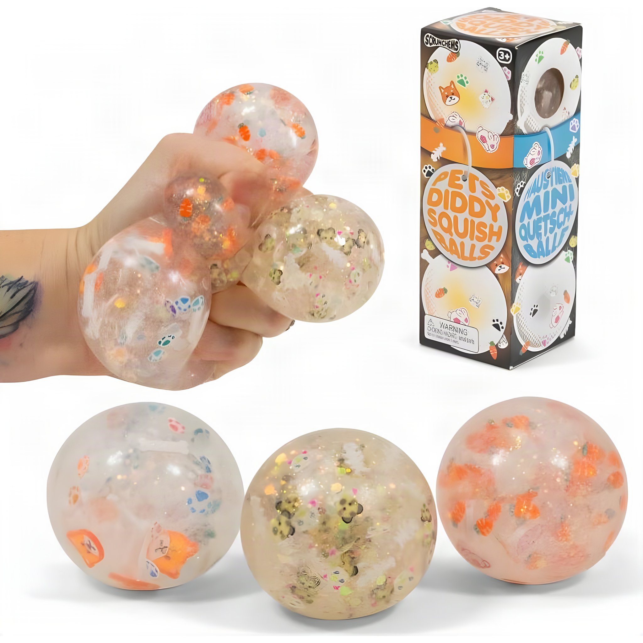 Set di palline Pets Diddy Squish