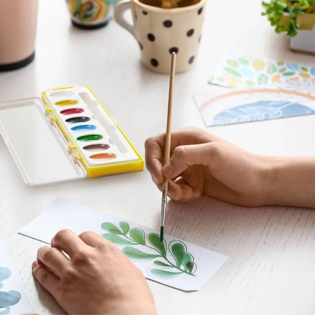 25 Watercolour Paint Palette Sets