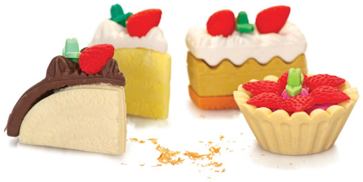 Patisserie Erasers
