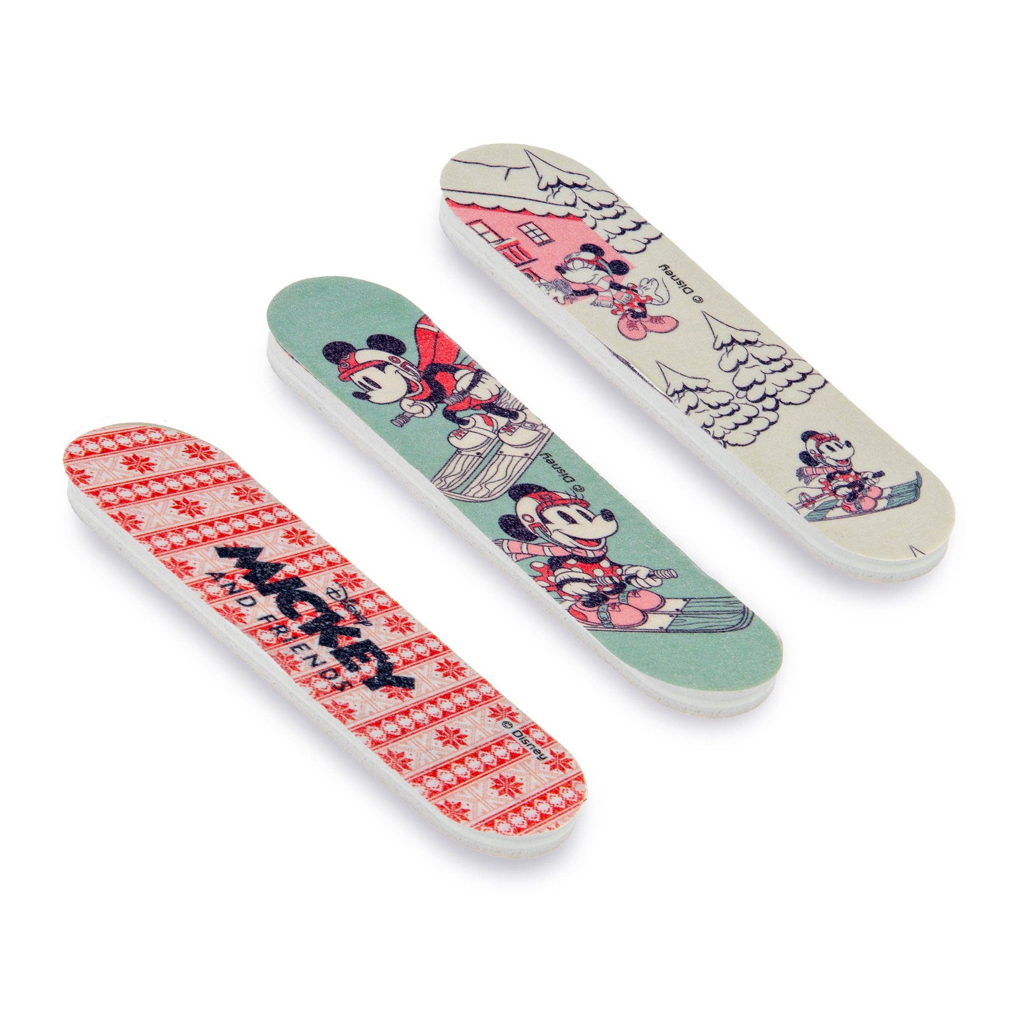 Calendario dell'Avvento Mickey Mouse edizione Ski – mini lime per unghie