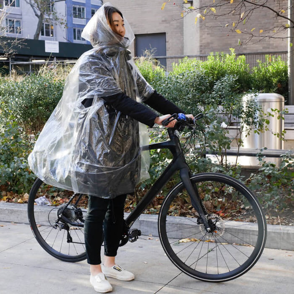 Emergency Regenponcho Fahrrad von Kikkerland