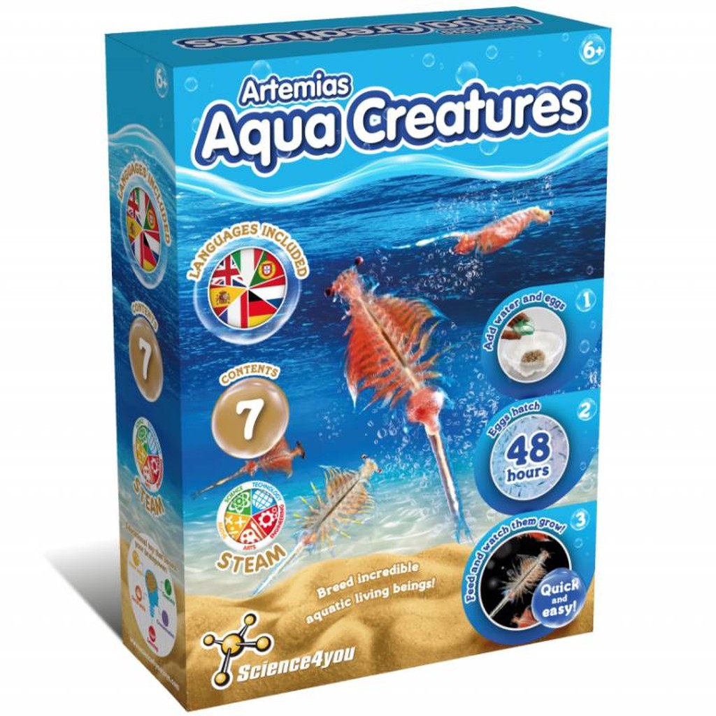 Artemias Aquatic Creatures &ndash; Biologie-Set für Kinder