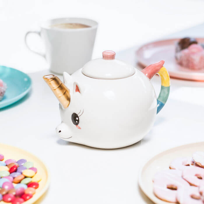 Einhorn Teekanne