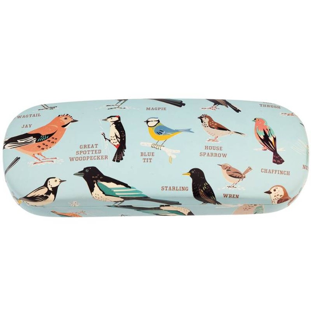 Brillenetui Gartenvögel