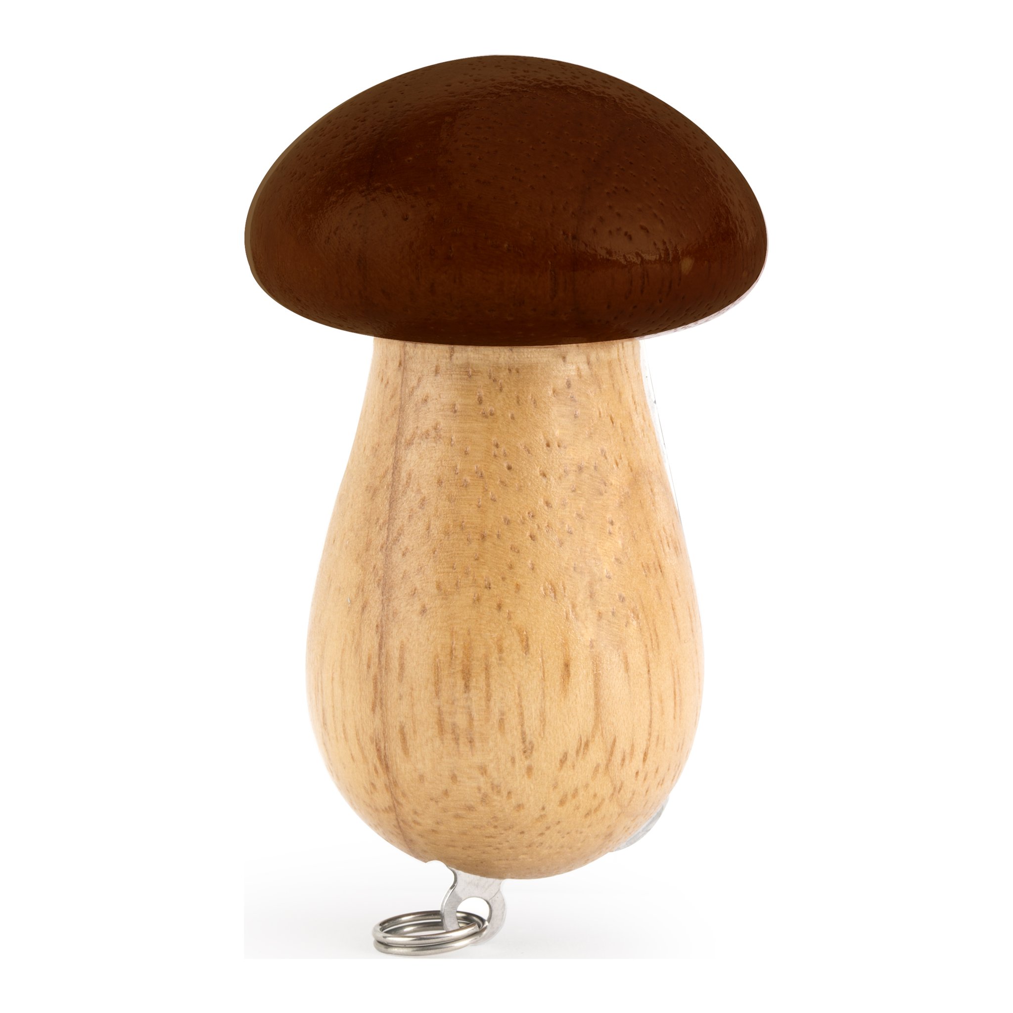 Gadget fungo chiuso a forma di fungo in legno