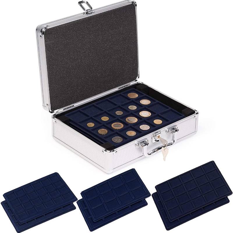 Koffer für Münzsammlung