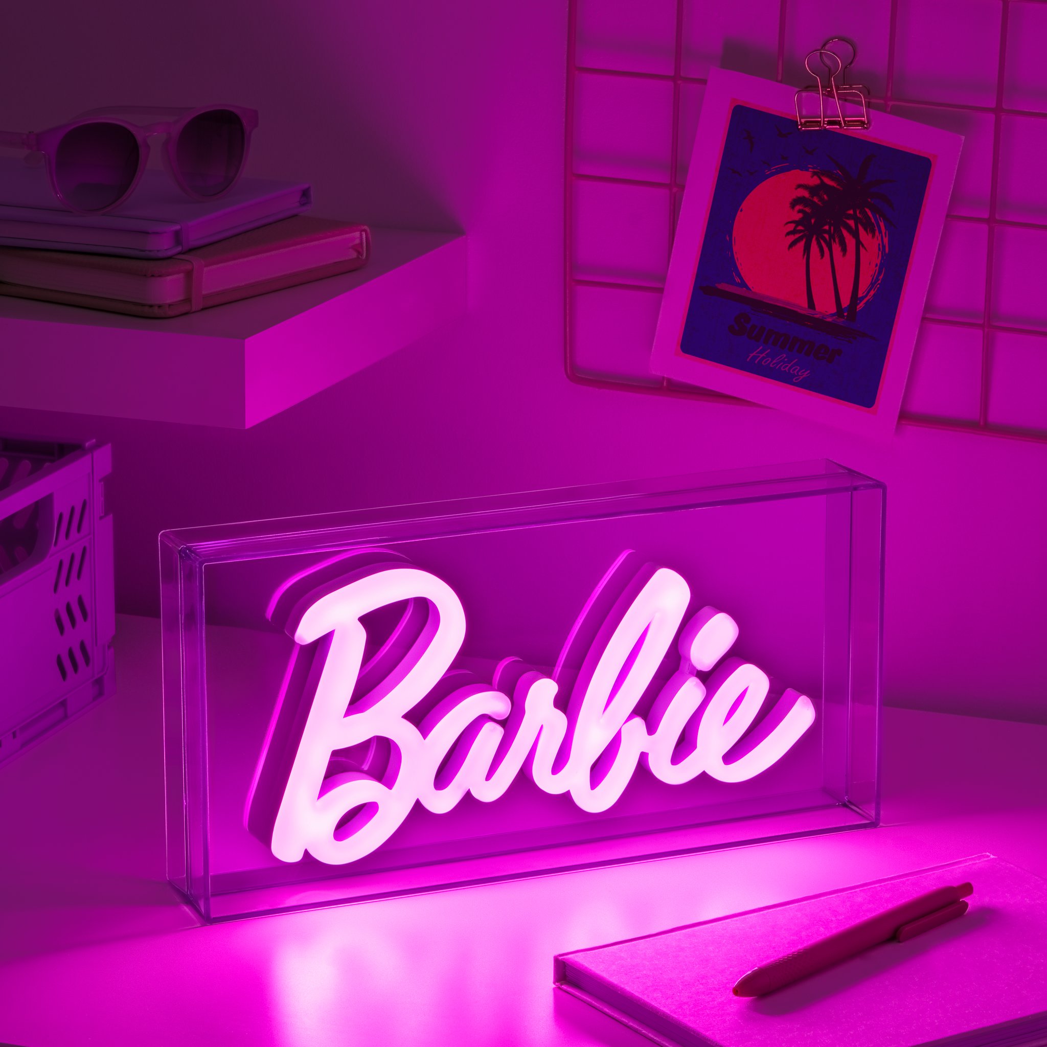 Lampe à logo Barbie