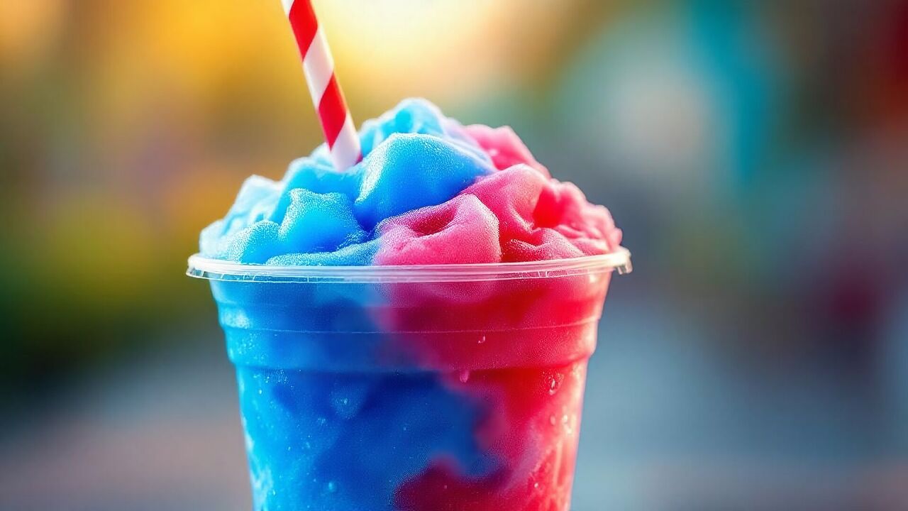 Slush Puppie — bunte Erfrischung