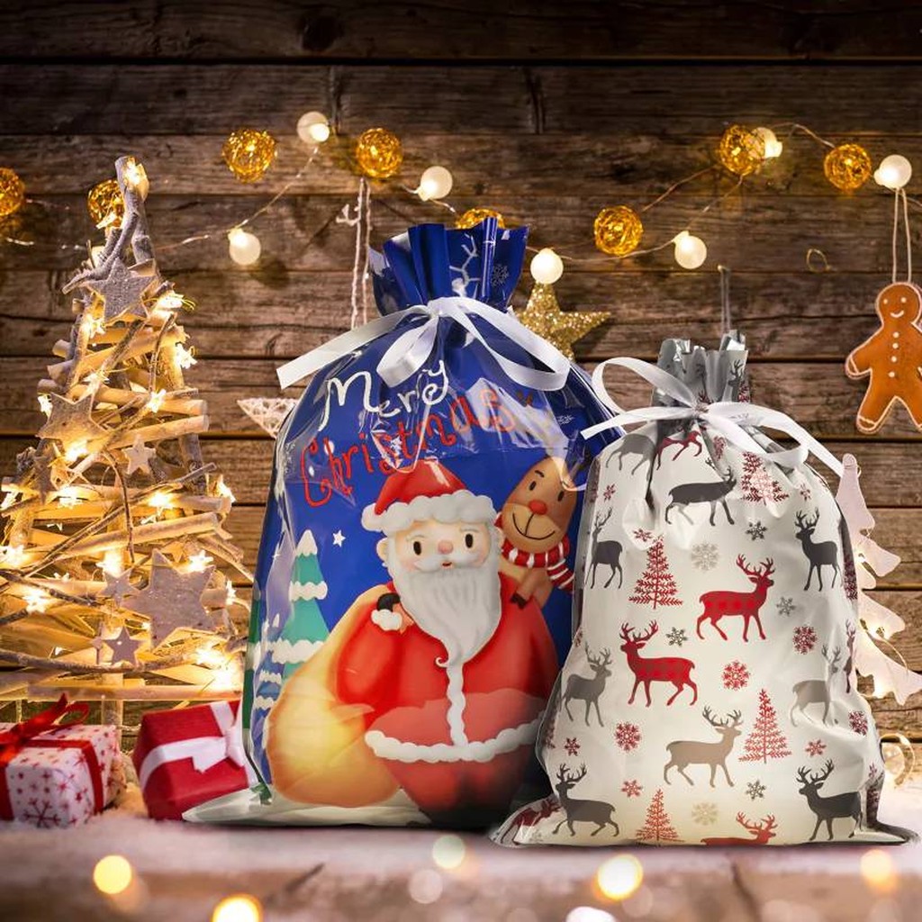 30 Weihnachts-Geschenkbeutel