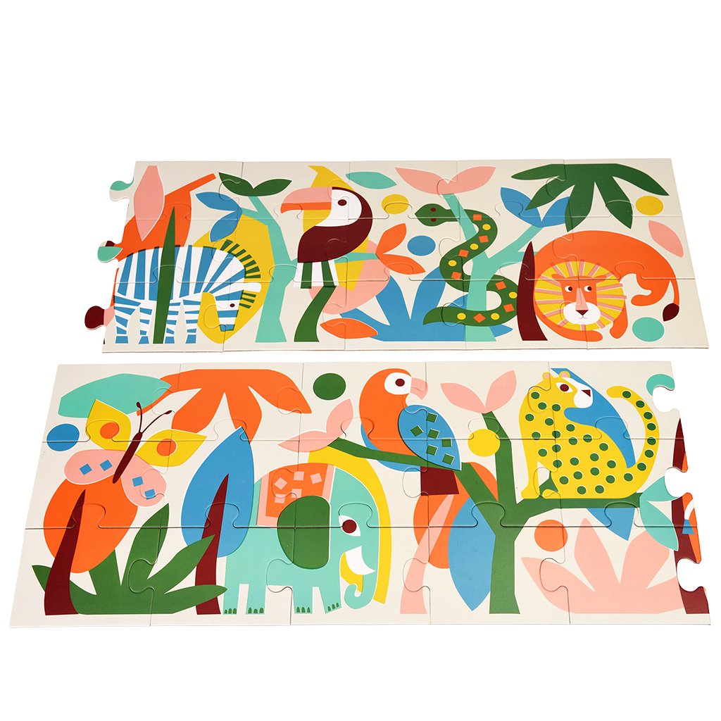 Puzzle animaux Wild Wonders de Rex London – vue laterale