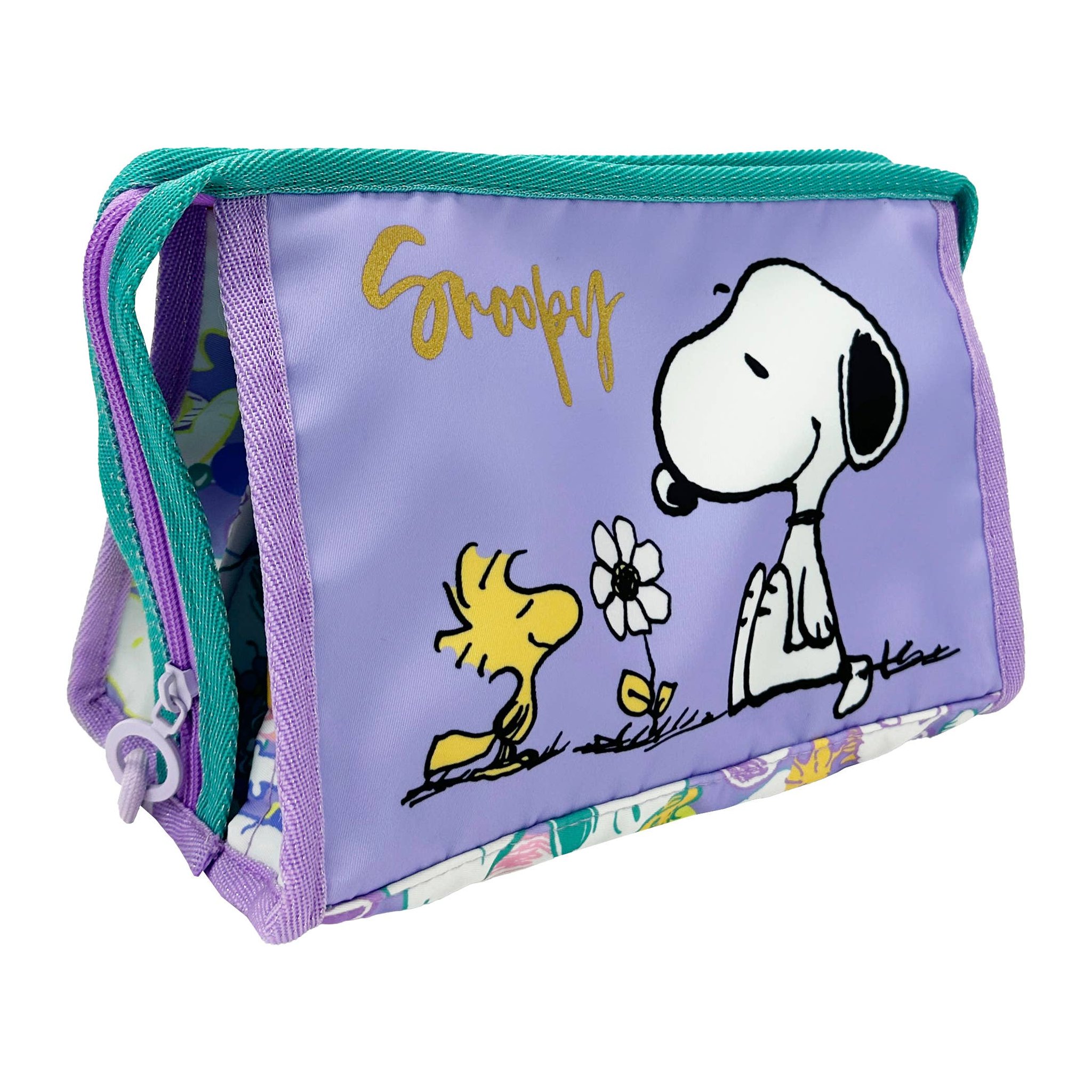 Snoopy Kulturtasche Lila (2)