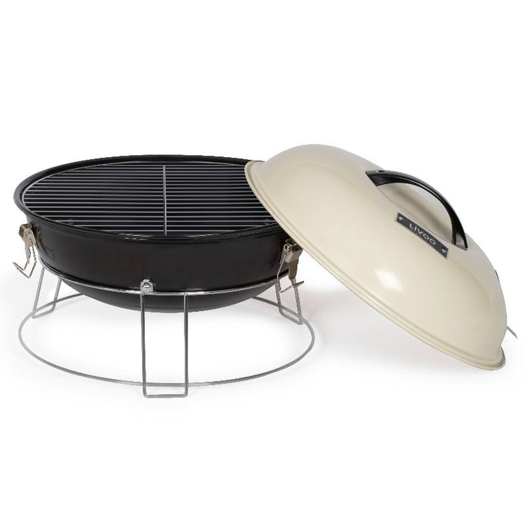 Tragbarer Holzkohlegrill