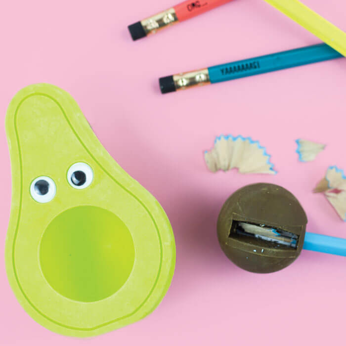 Giant Avocado Eraser and Sharpener