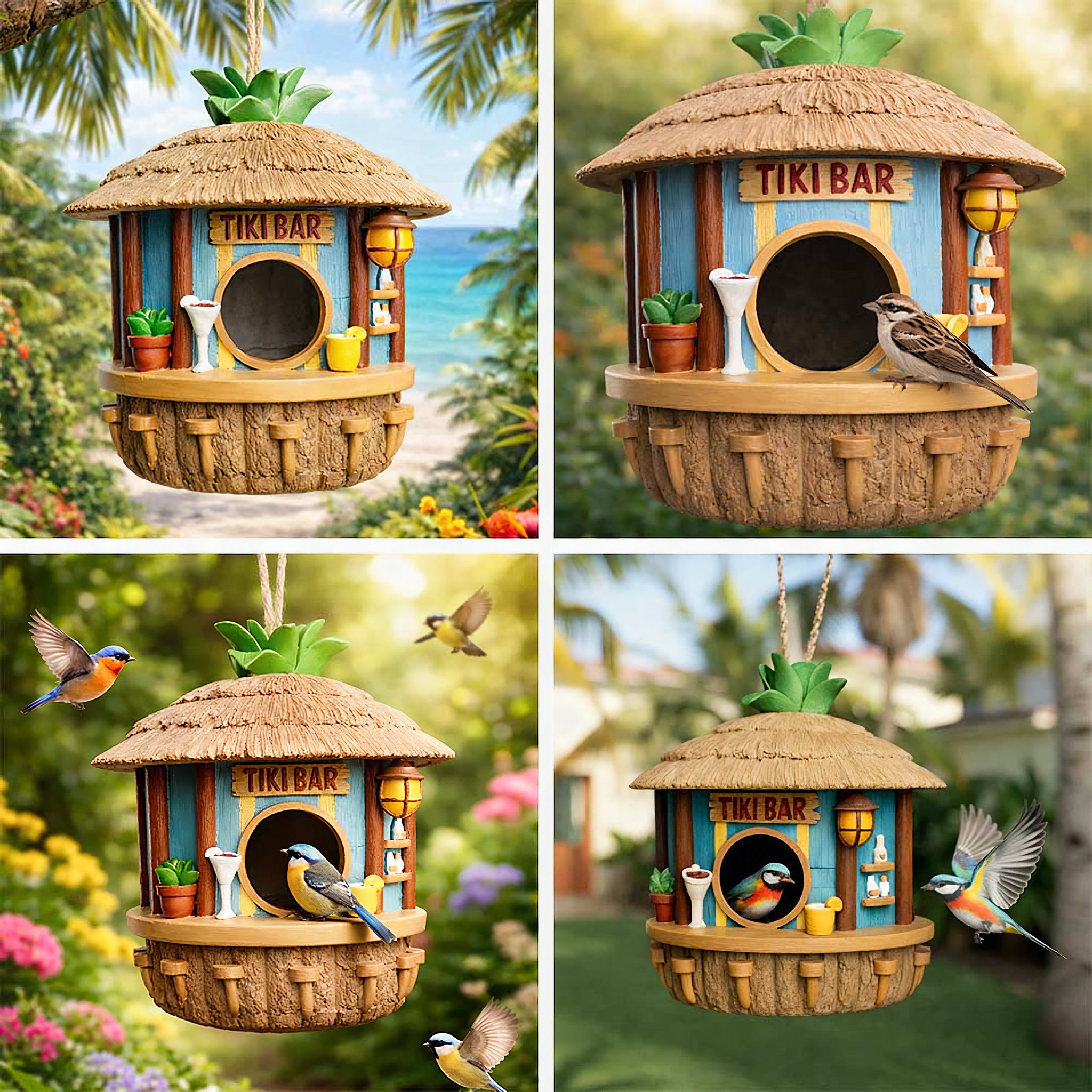 Tiki-Bar Vogelhaus