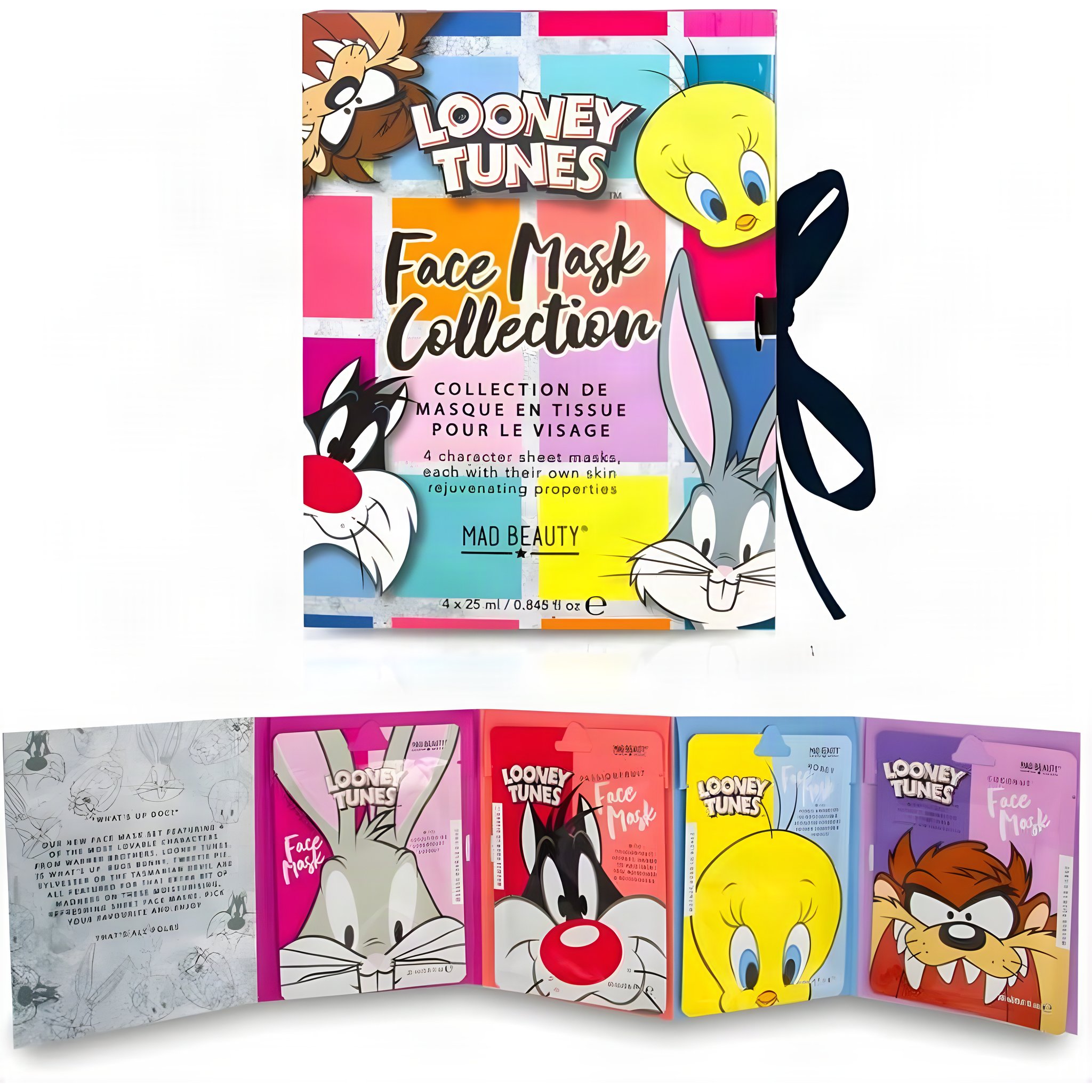 Warner Brothers Looney Tunes Gesichtsmasken Geschenkset