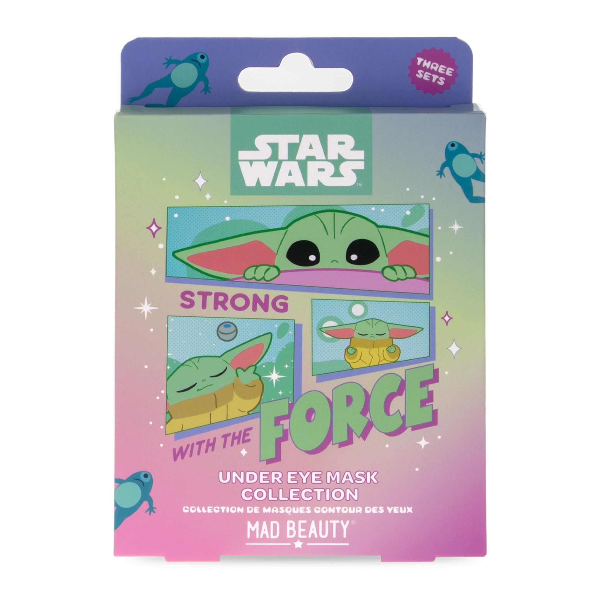 Grogu Galaxy Under-Eye-Masken Verpackung
