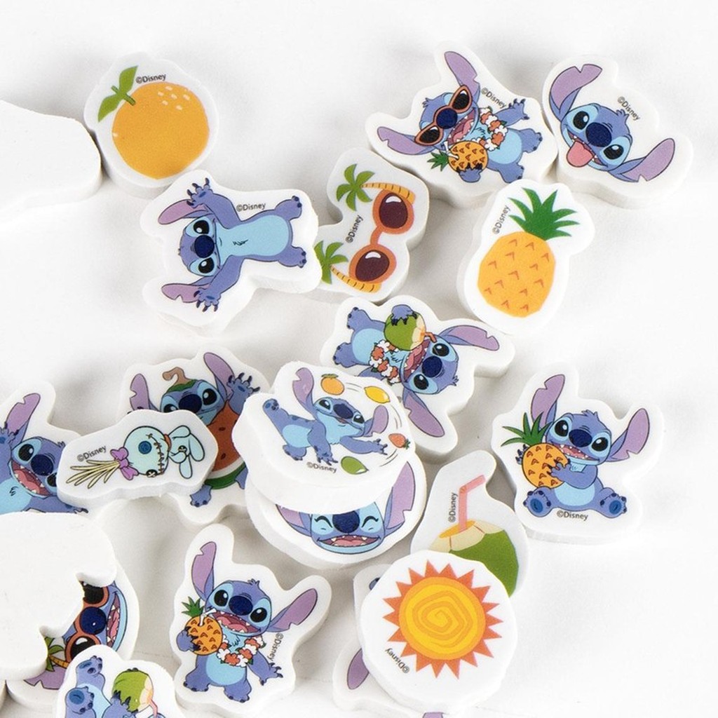 Stitch Mini-Radiergummi Set