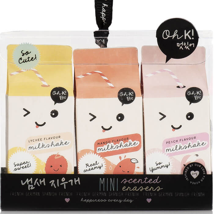 Duftende Radiergummis