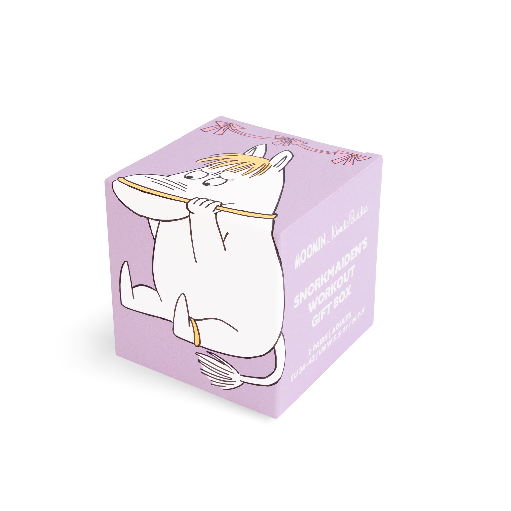 Snorkmaiden Workout-Socken Detail-Muster Lila