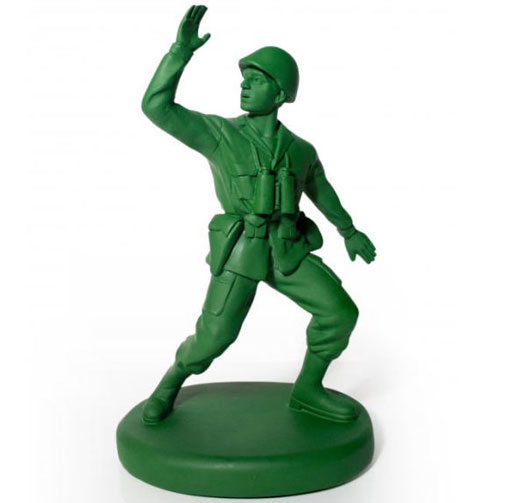 Toy Soldier Shaped Door Stop Homeguard