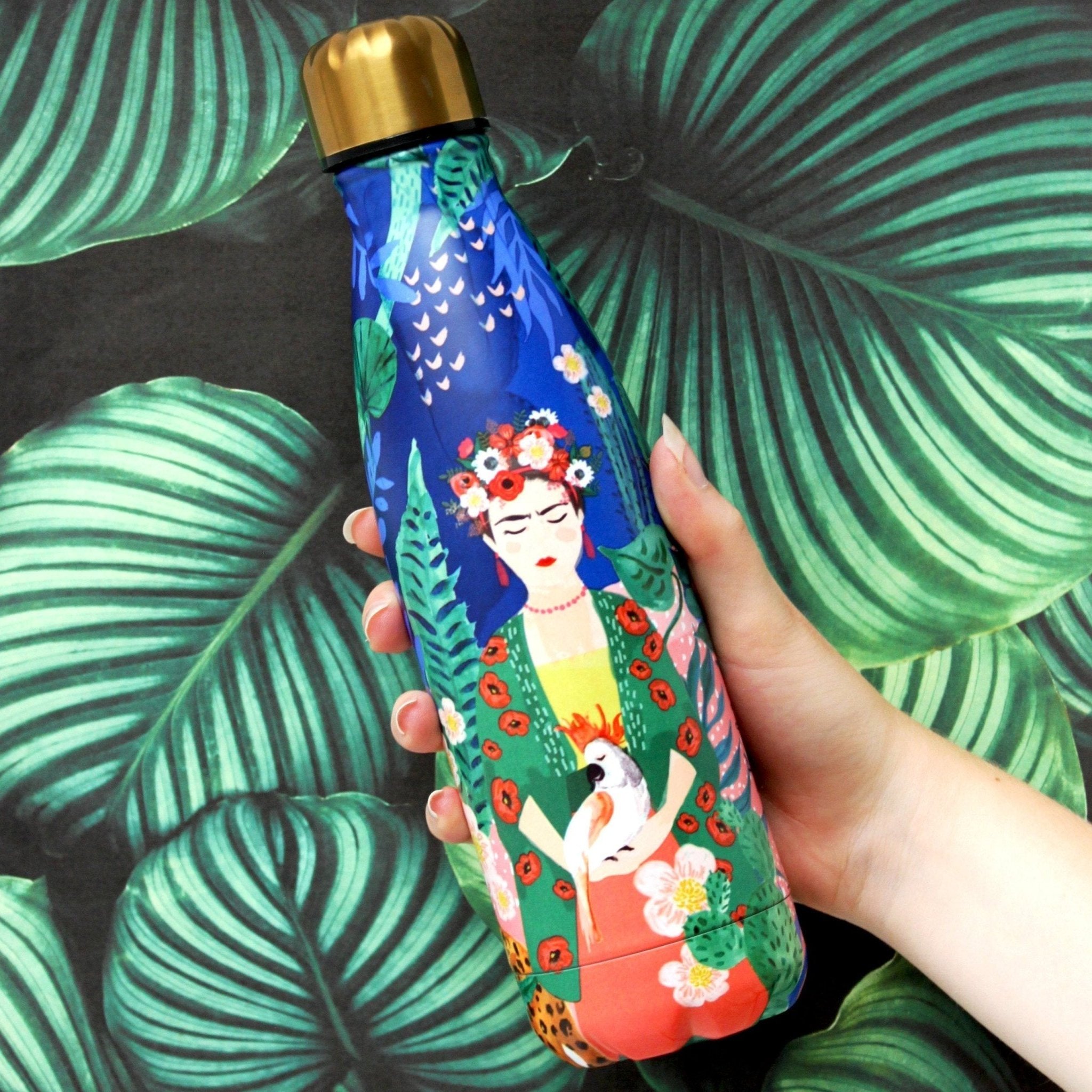Frida Kahlo Trinkflasche von Disaster Designs