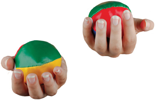 Set Palline in Tessuto