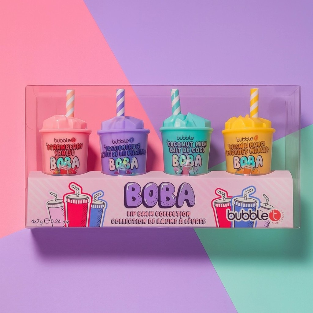 Boba Tea Lippenbalsam Set