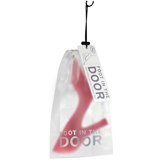 Foot in the Door - Door Stopper Red
