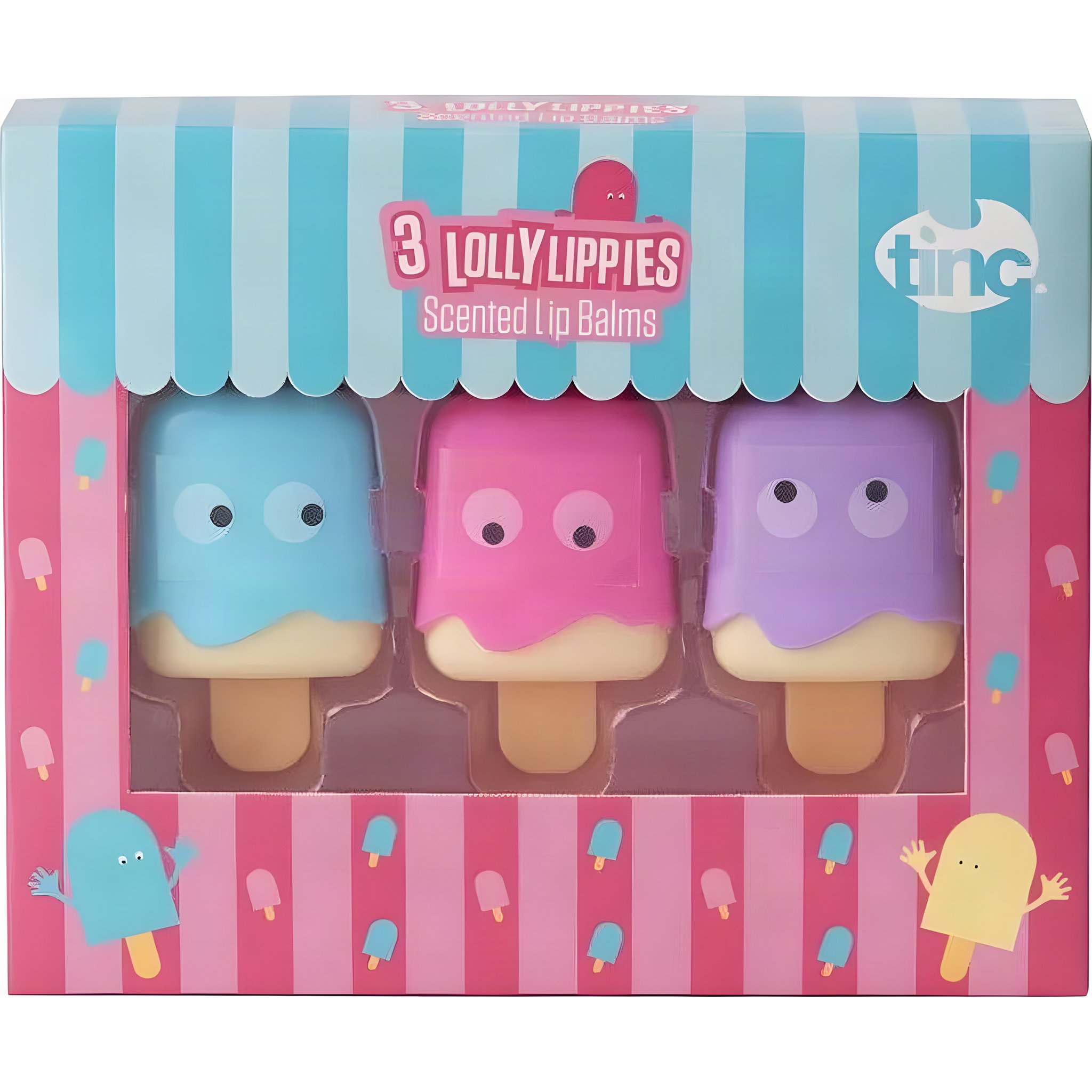 Set per la cura delle labbra LollyLippies