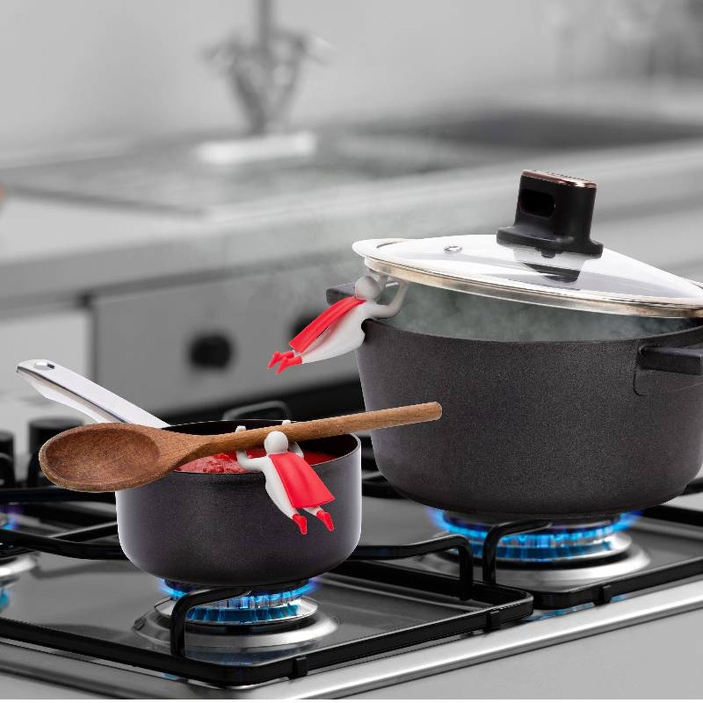 Steaman Topfdeckel- und Löffelhalter