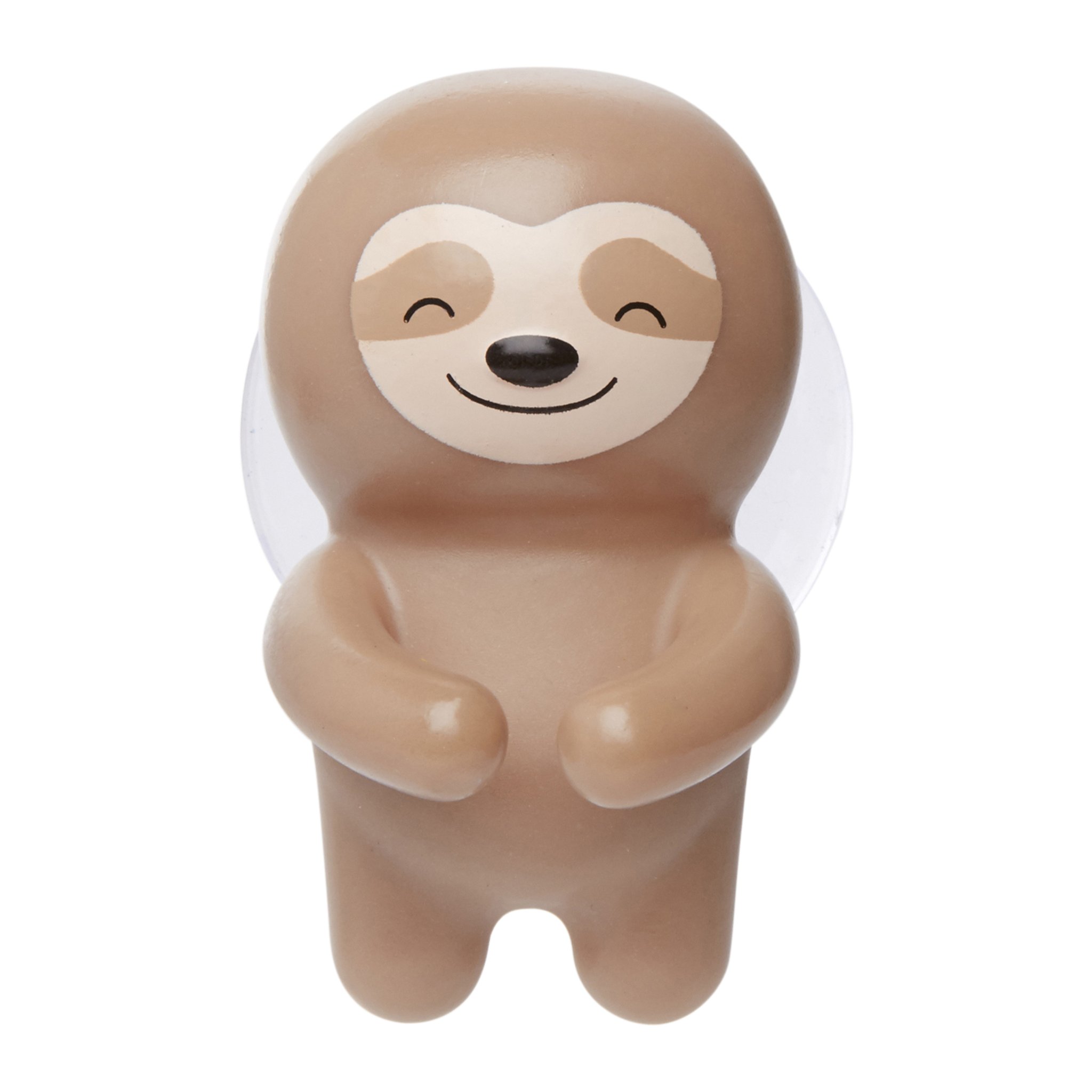 Sloth Toothbrush Holder – isolated showing suction cup