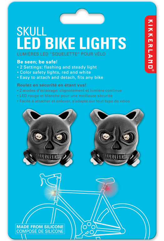 Totenkopf LED Licht Fahrrad