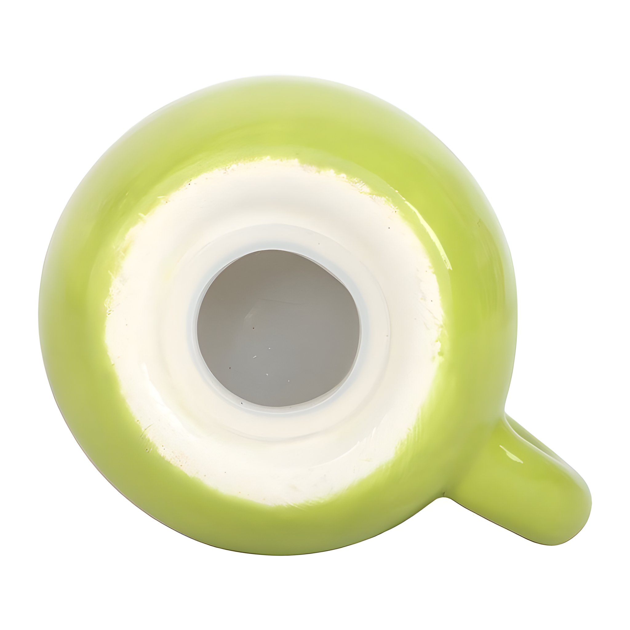 Dessous de la tasse matcha avec orifice de remplissage et bouchon