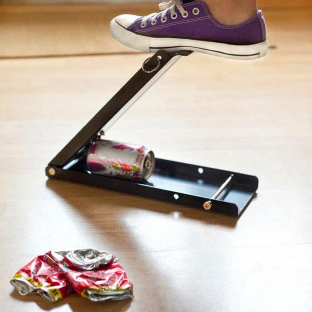 Dosenpresse mit Fuss